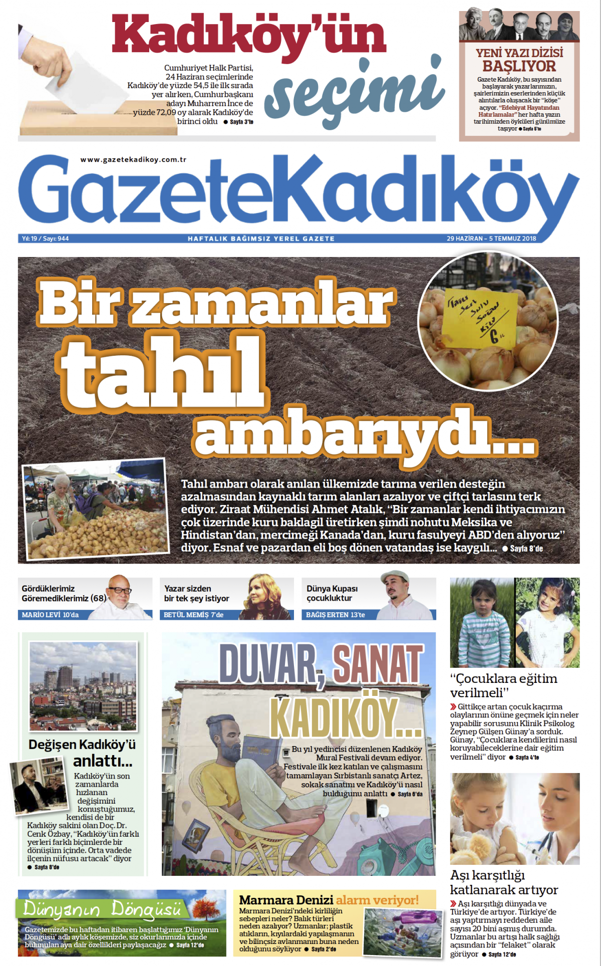 Gazete Kadıköy - 944. SAYI